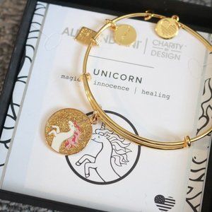 Alex and Ani Unicorn Charity Bangle